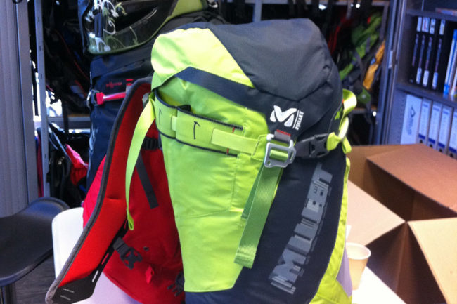 Design industriel-sport : backpack Millet